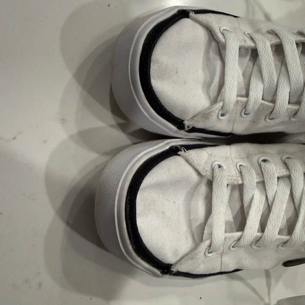 Nike Court Legacy Canvas Mid women’s size 7.5 white and black colorway - Picture 4 of 13